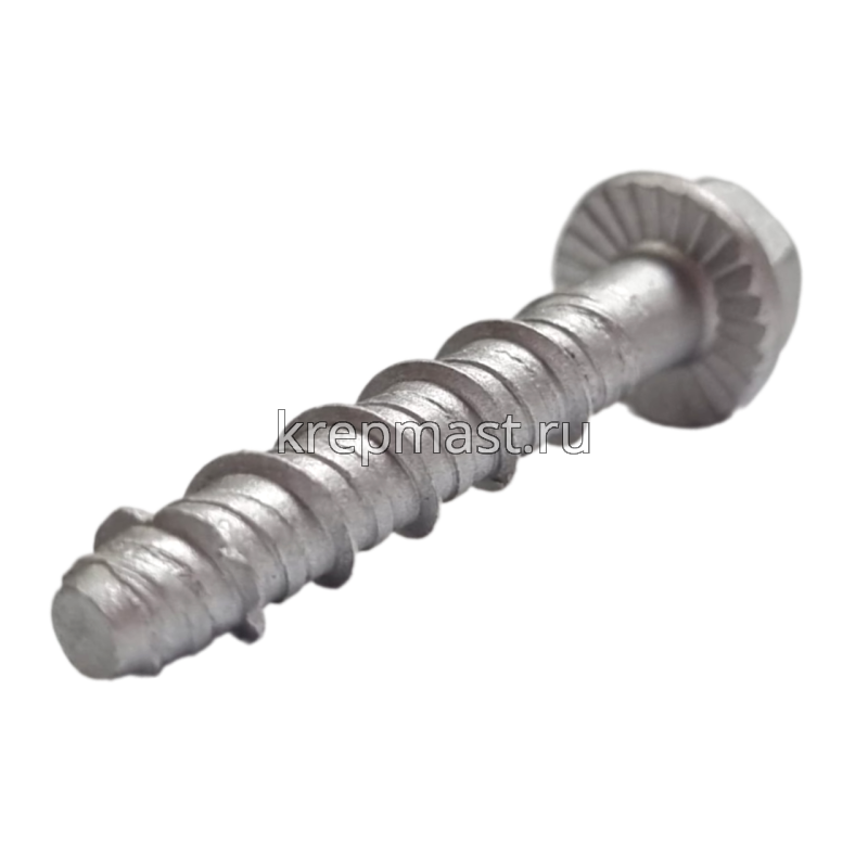 Шуруп по бетону PBW 6х 40мм (7,5х40мм шестигран.гол с п/ш)