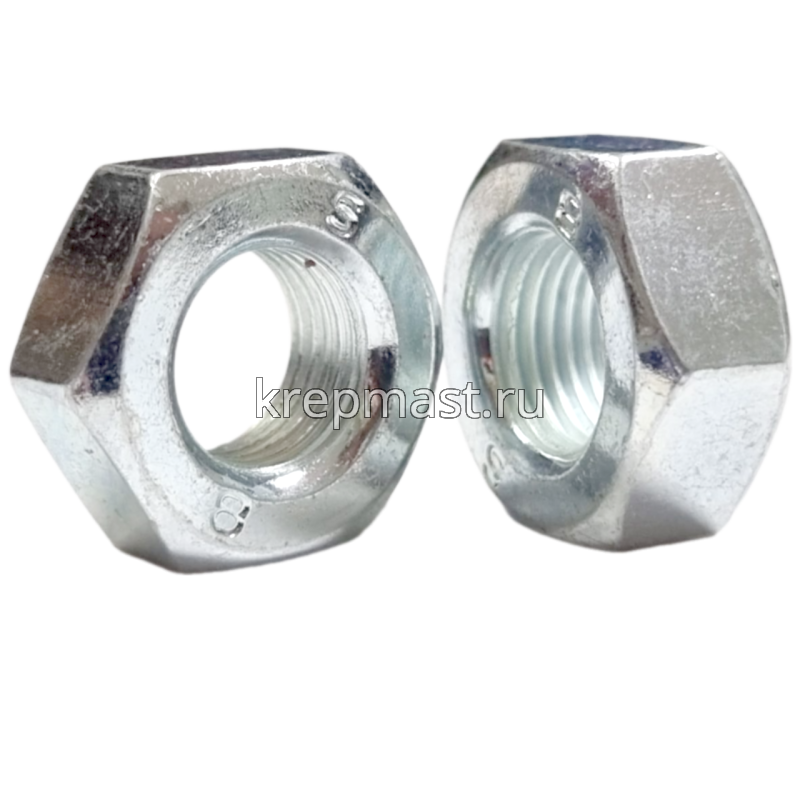 Гайка 6-гр. М 10 (1,0) МЕЛКАЯ резьба DIN 934