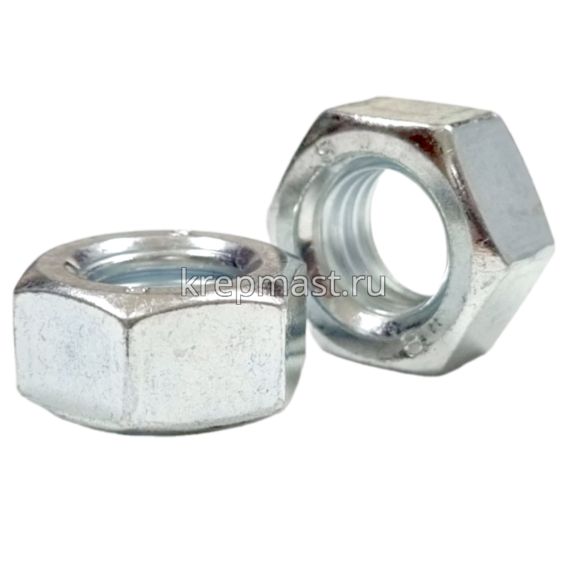 Гайка 6-гр. М 12 (1,75) DIN 934 левая резьба (LH)