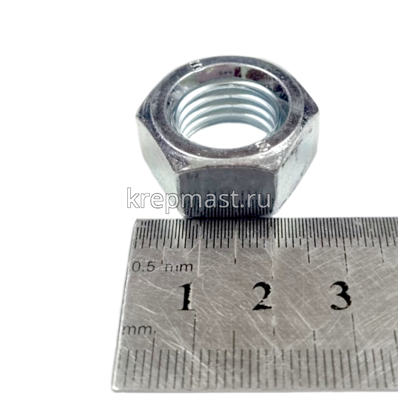 Гайка 6-гр. М 16 (2,0) DIN 934 левая резьба (LH)