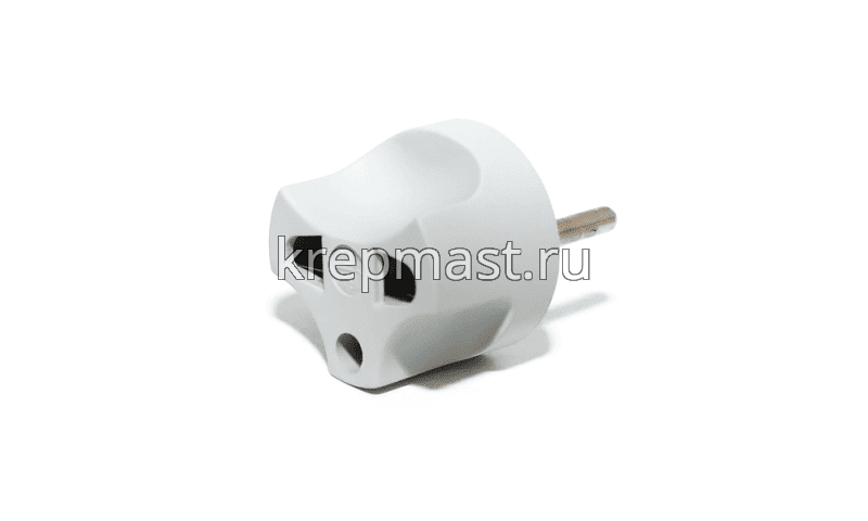 Переходник-евро (вилка ) 16А 220В сер ITEC PSI