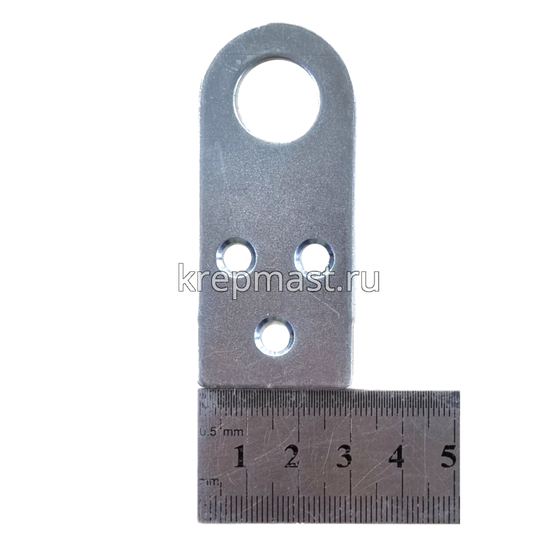 Проушина прямая 30х 70мм цинк