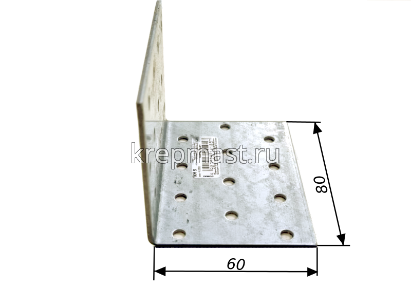 KM 5 60х60х80х2мм монтажный уголок