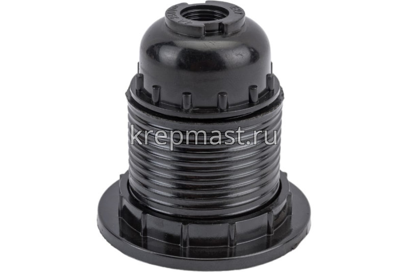 Патрон Е27 с приж.кольцом Н12РП-01 карболит.